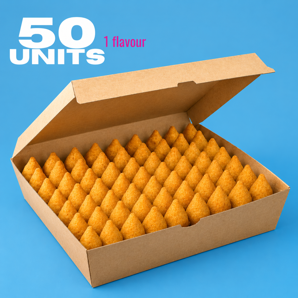 Zé Coxinha 50 units menu option